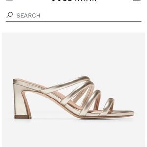 Cole Haan Adela Sandal in Gold, Size 8.5 Never Worn
